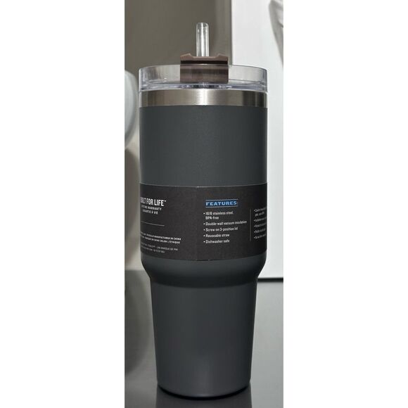 Stanley Adventure Quencher 30oz Tumbler- COAL - Picture 2 of 4